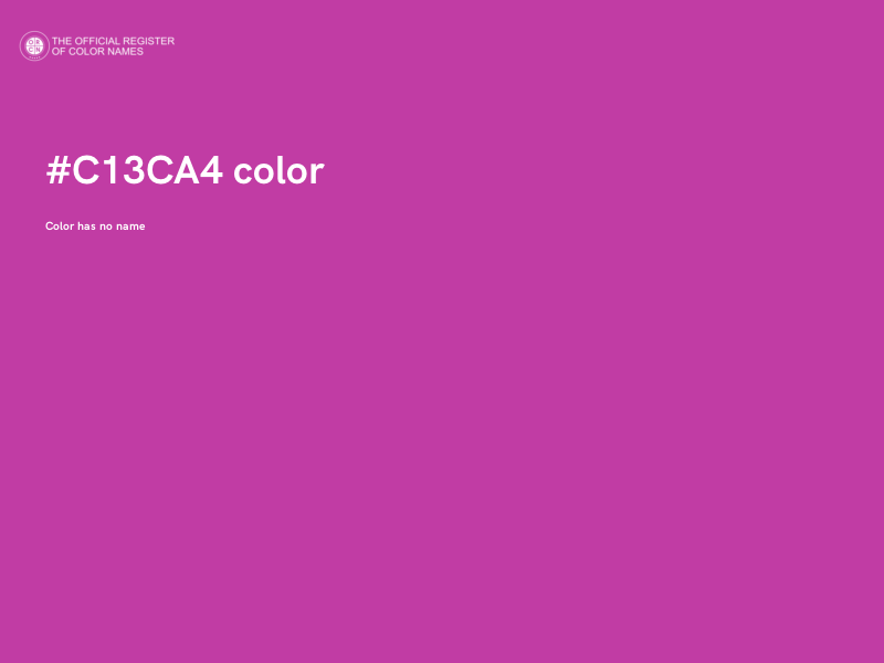 #C13CA4 color image