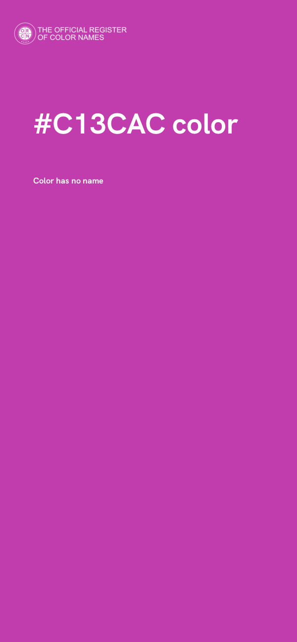 #C13CAC color image