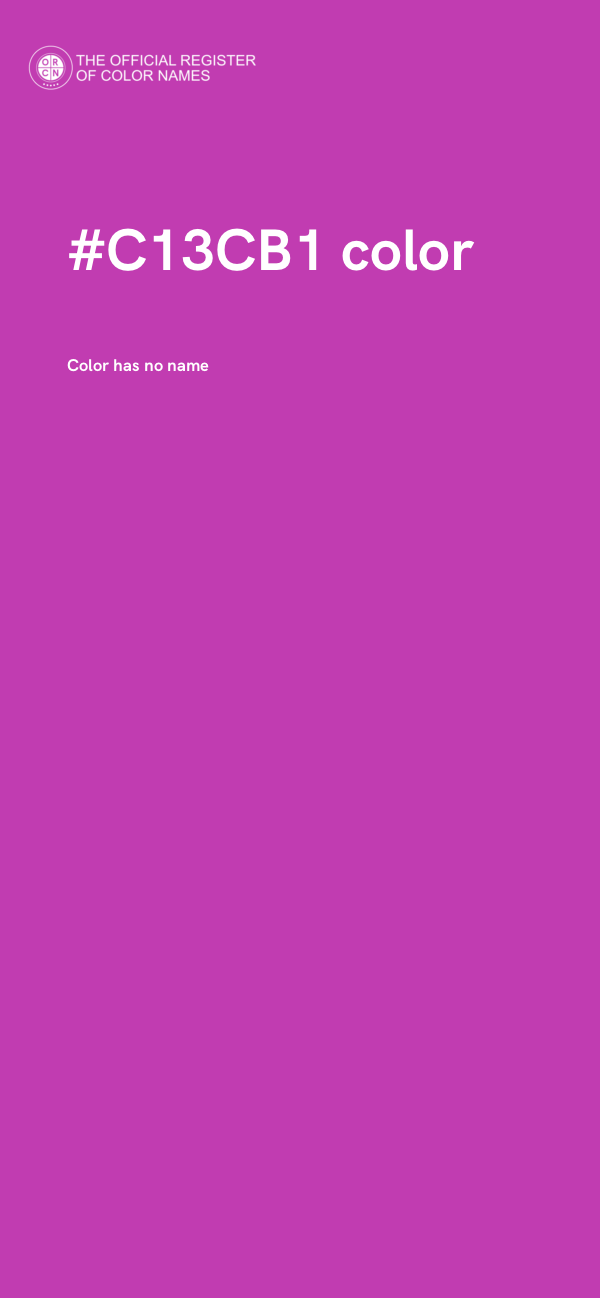 #C13CB1 color image