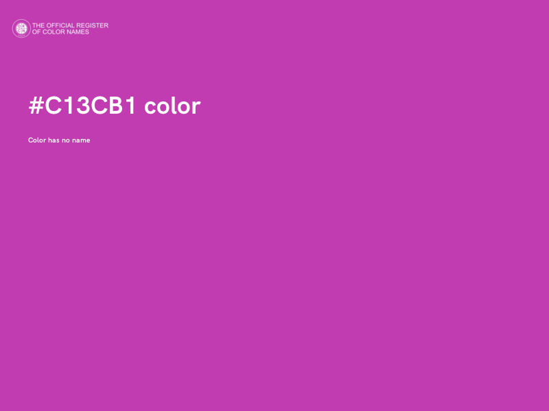 #C13CB1 color image
