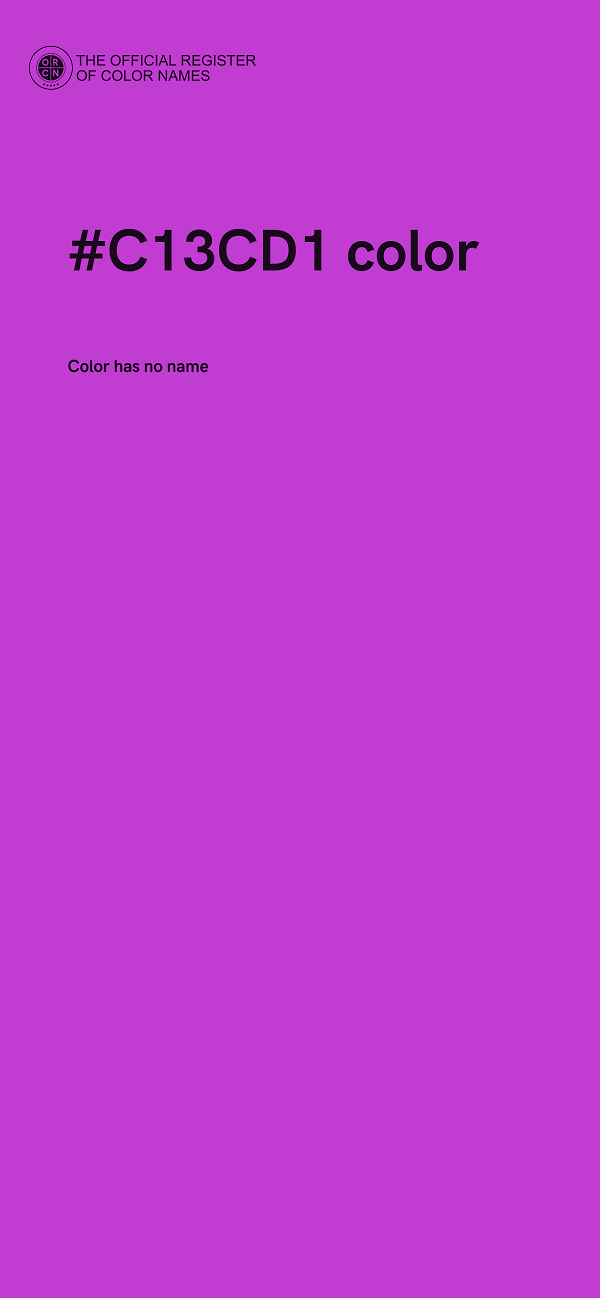 #C13CD1 color image