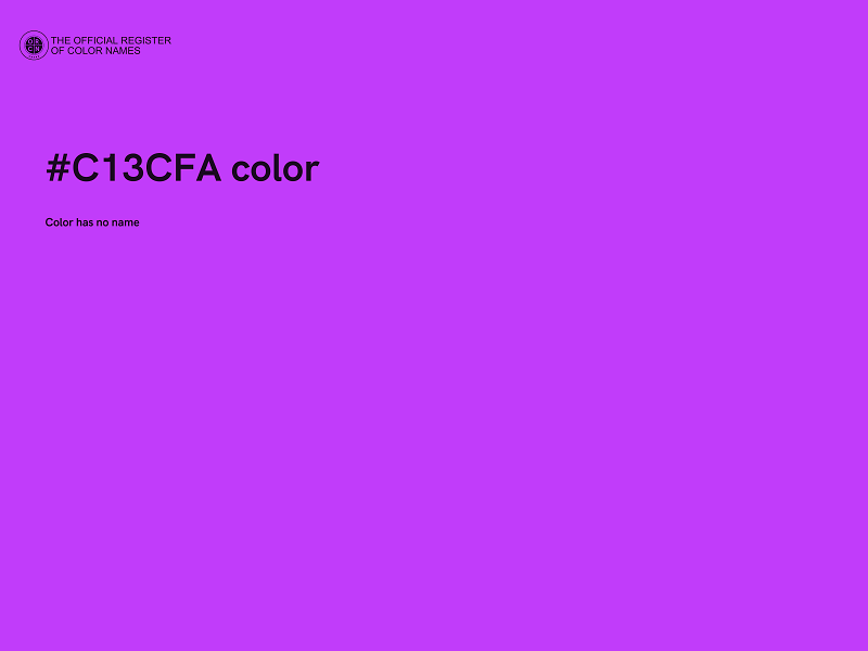 #C13CFA color image