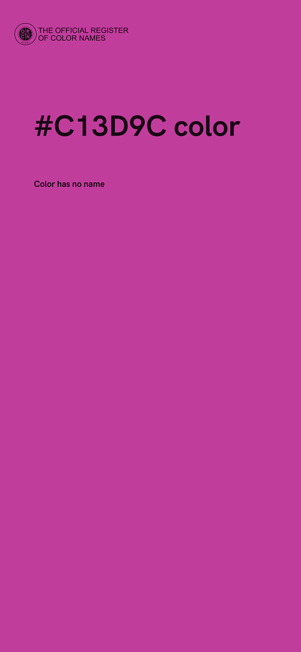 #C13D9C color image