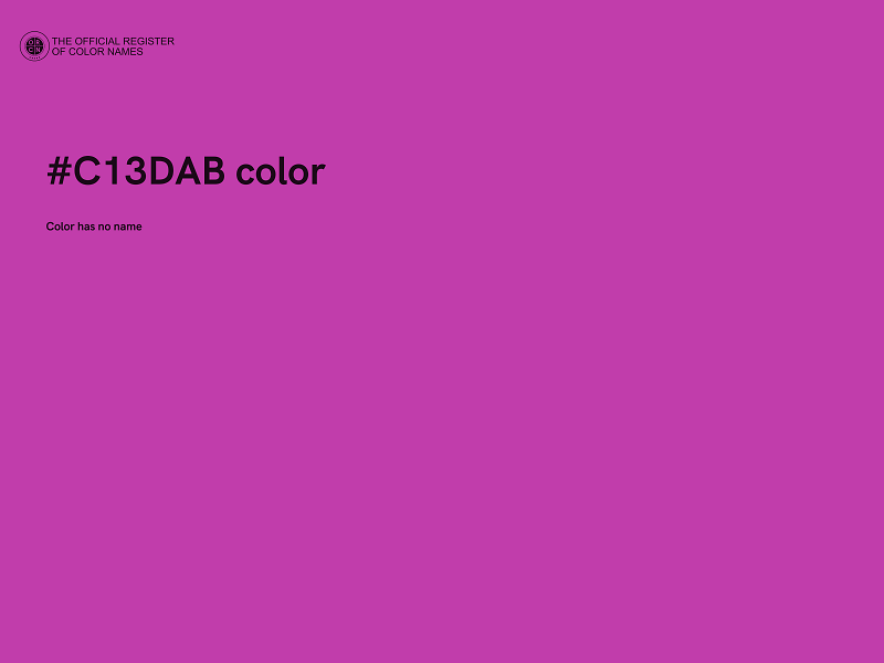#C13DAB color image
