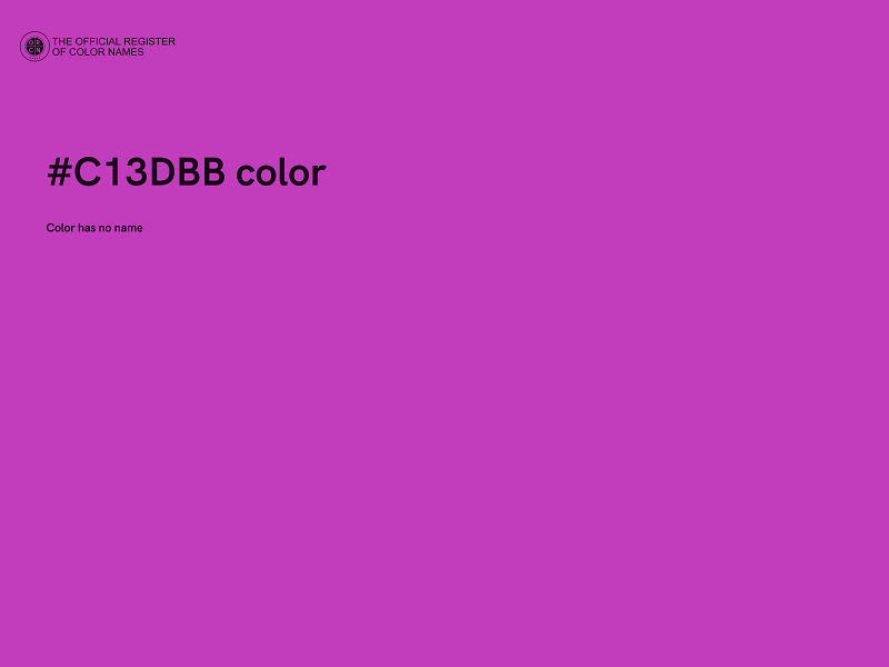 #C13DBB color image