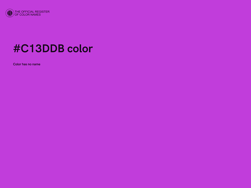 #C13DDB color image