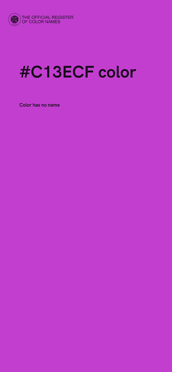 #C13ECF color image