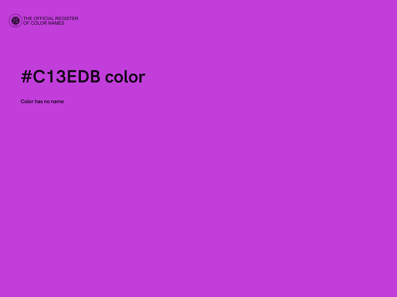#C13EDB color image