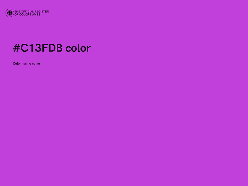 #C13FDB color image