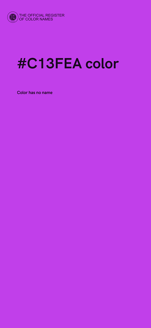 #C13FEA color image
