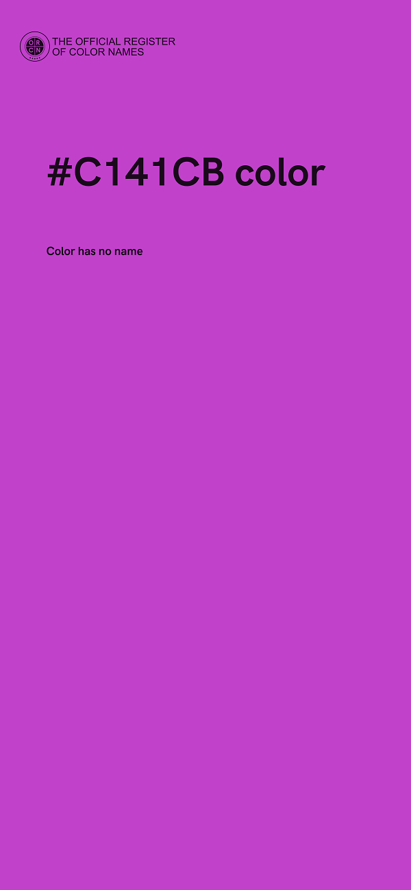 #C141CB color image