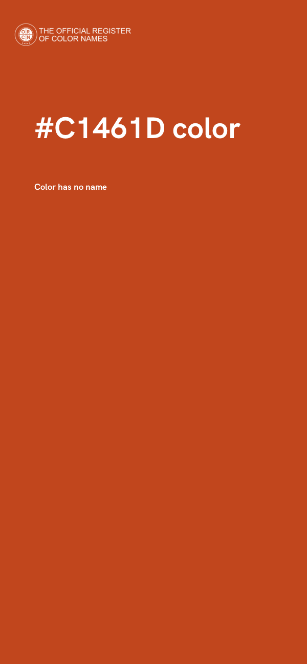 #C1461D color image