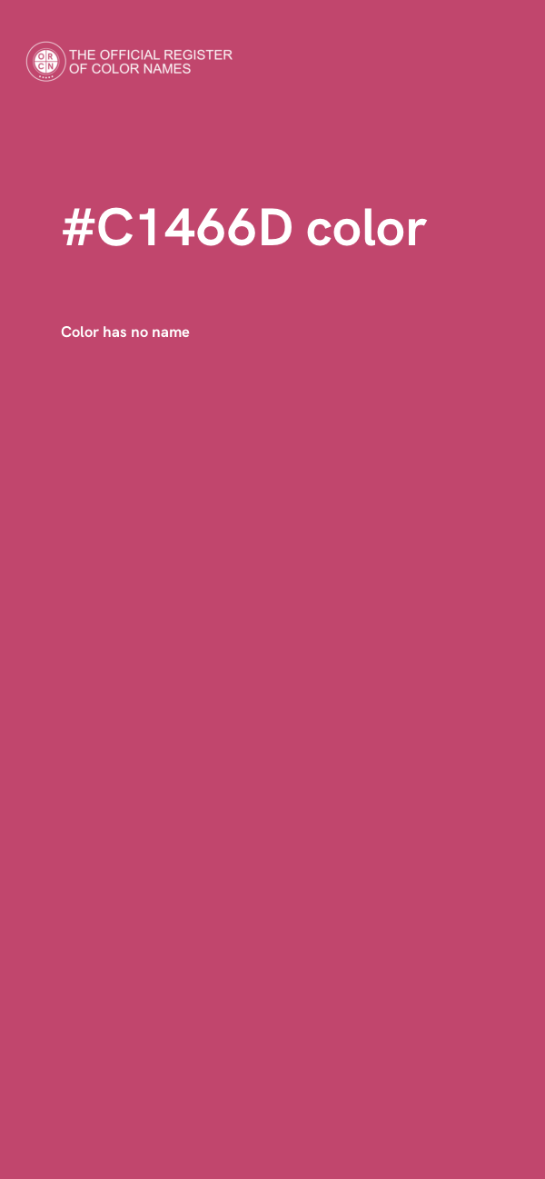 #C1466D color image