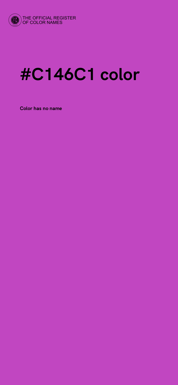 #C146C1 color image