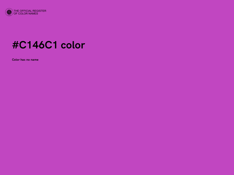 #C146C1 color image