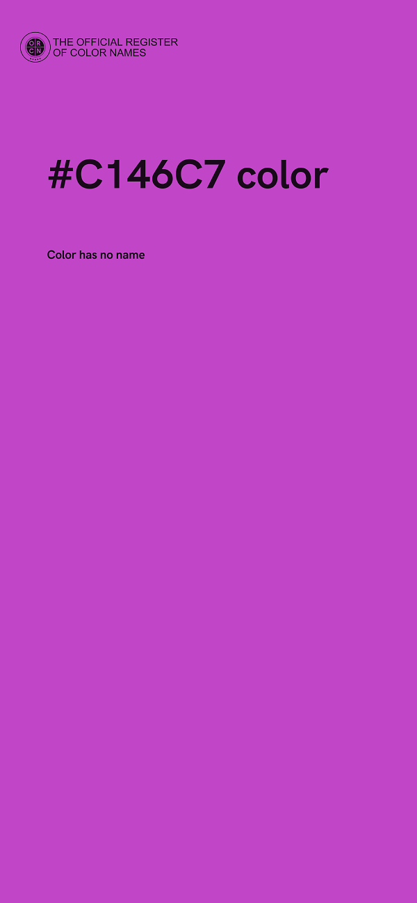 #C146C7 color image
