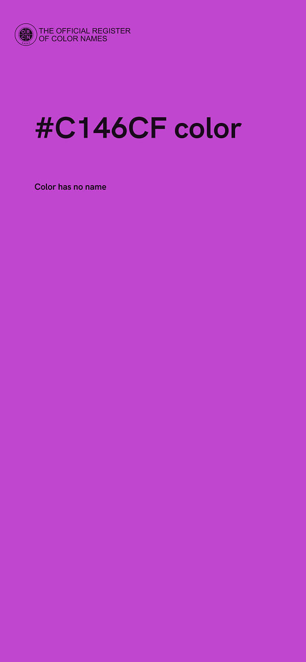 #C146CF color image