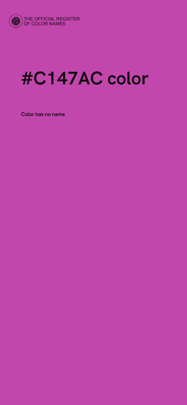 #C147AC color image