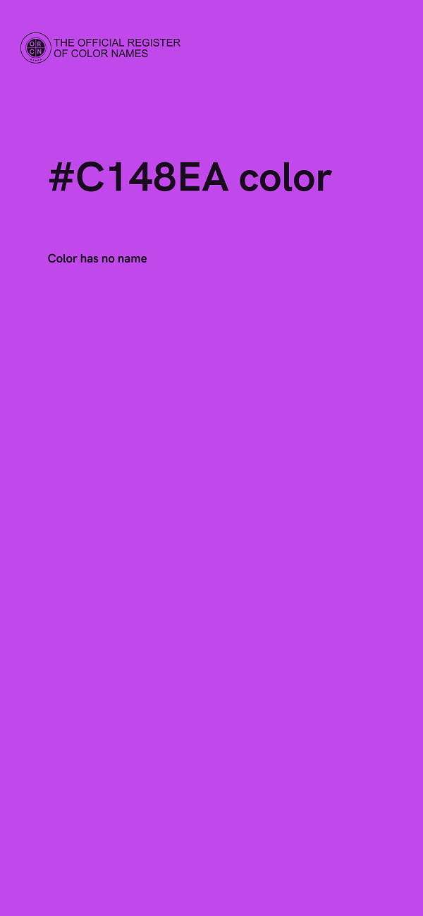 #C148EA color image