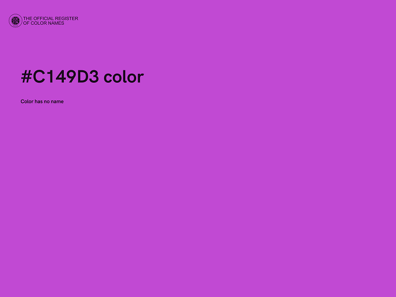 #C149D3 color image