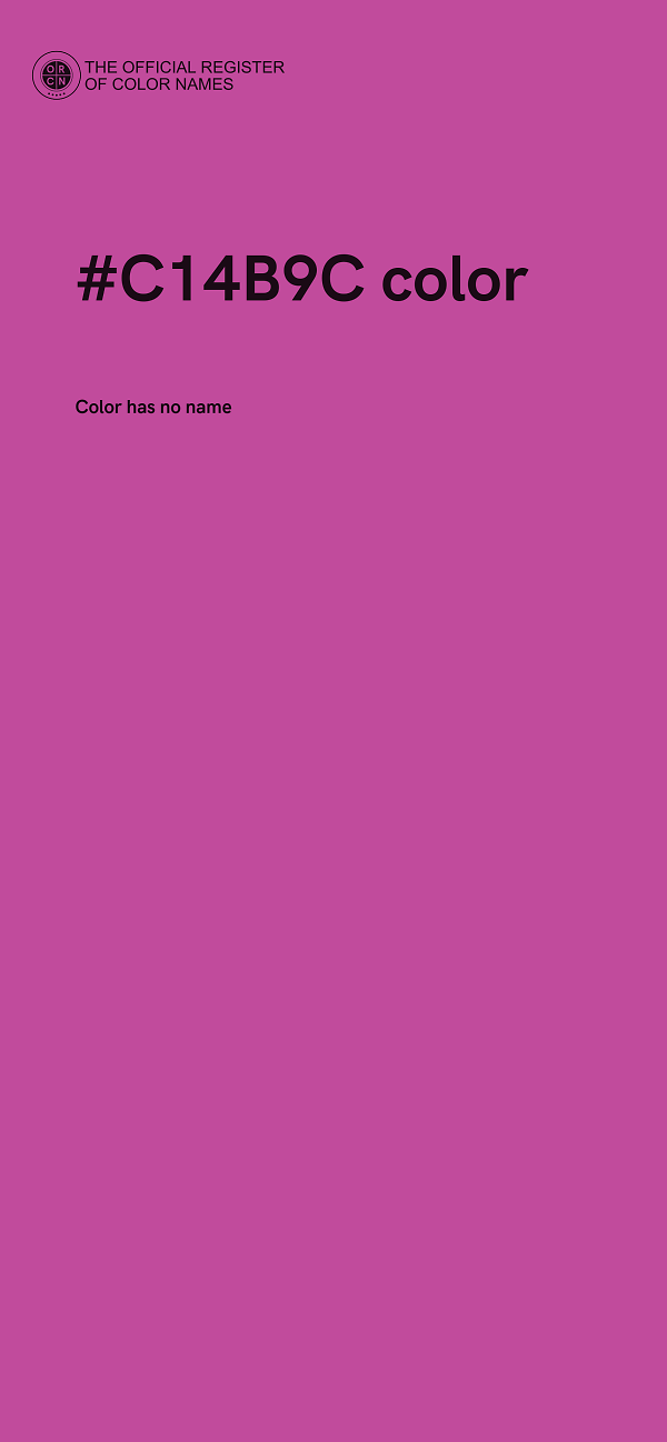 #C14B9C color image