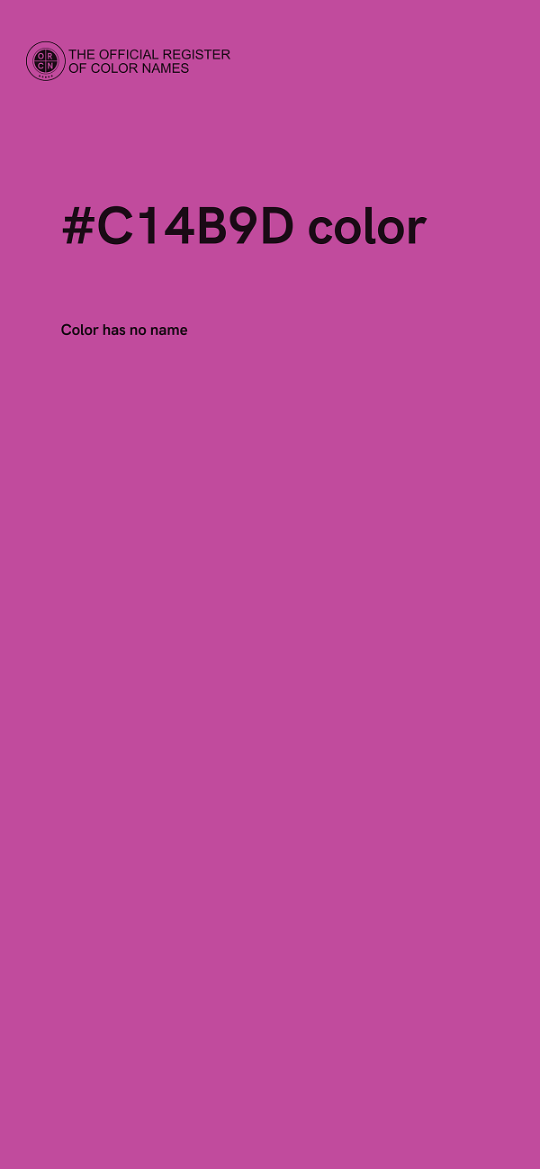#C14B9D color image