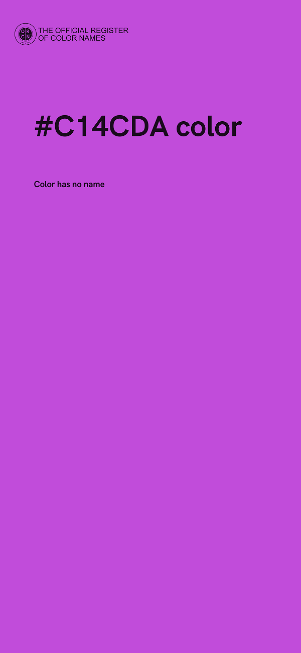 #C14CDA color image