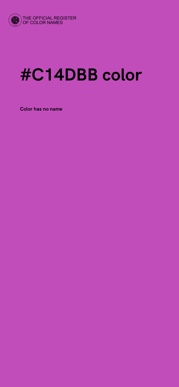 #C14DBB color image