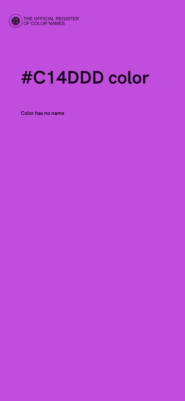 #C14DDD color image