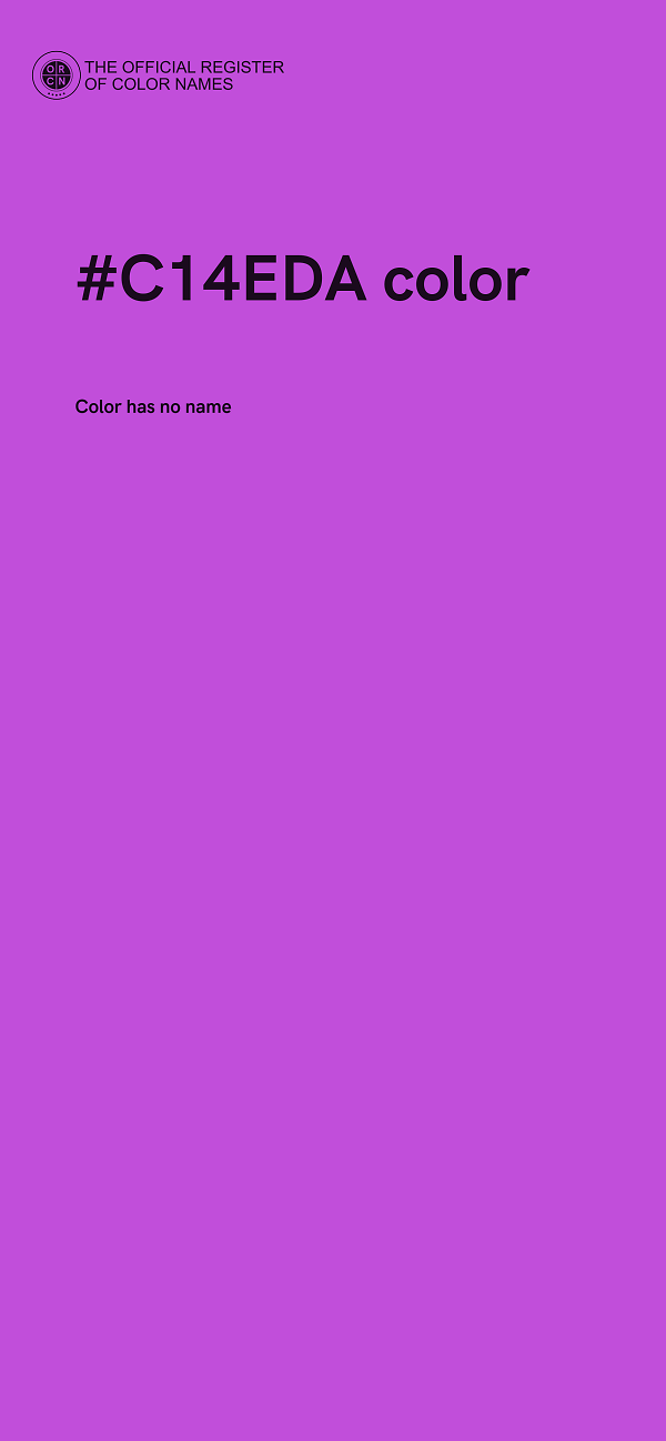 #C14EDA color image