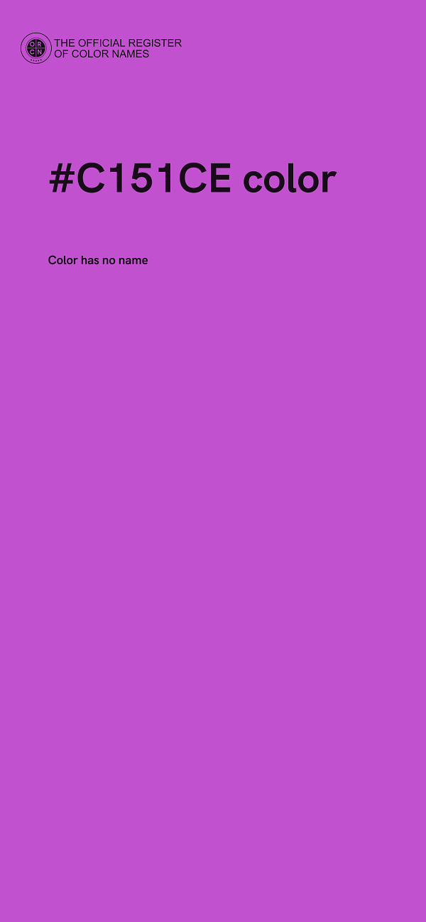 #C151CE color image