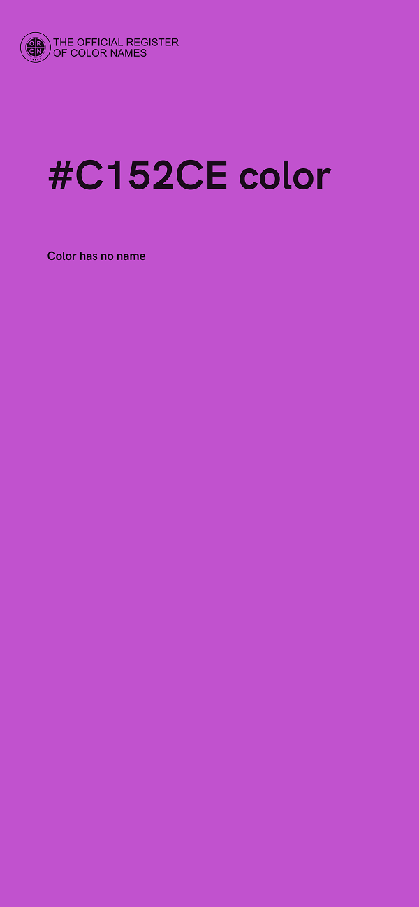 #C152CE color image