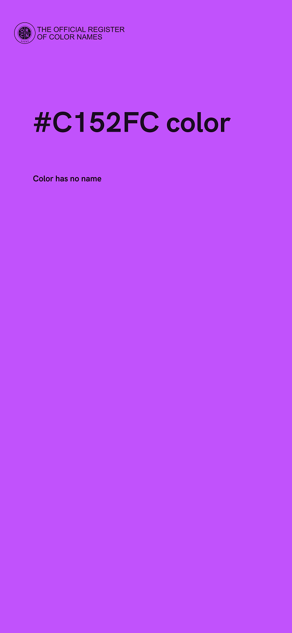 #C152FC color image