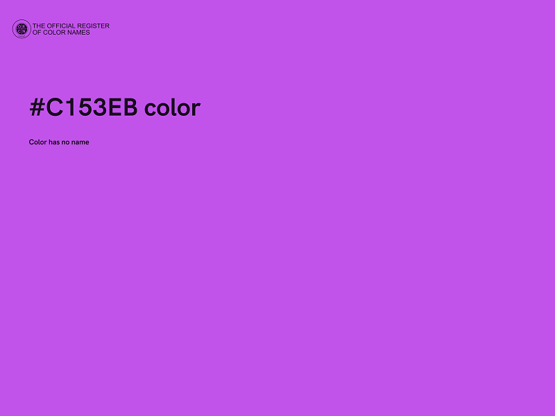 #C153EB color image