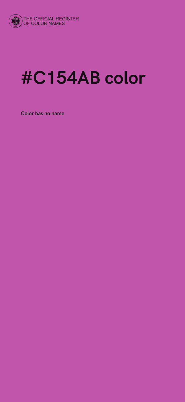 #C154AB color image