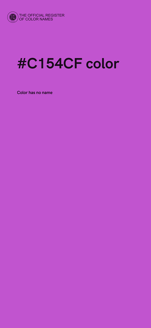 #C154CF color image