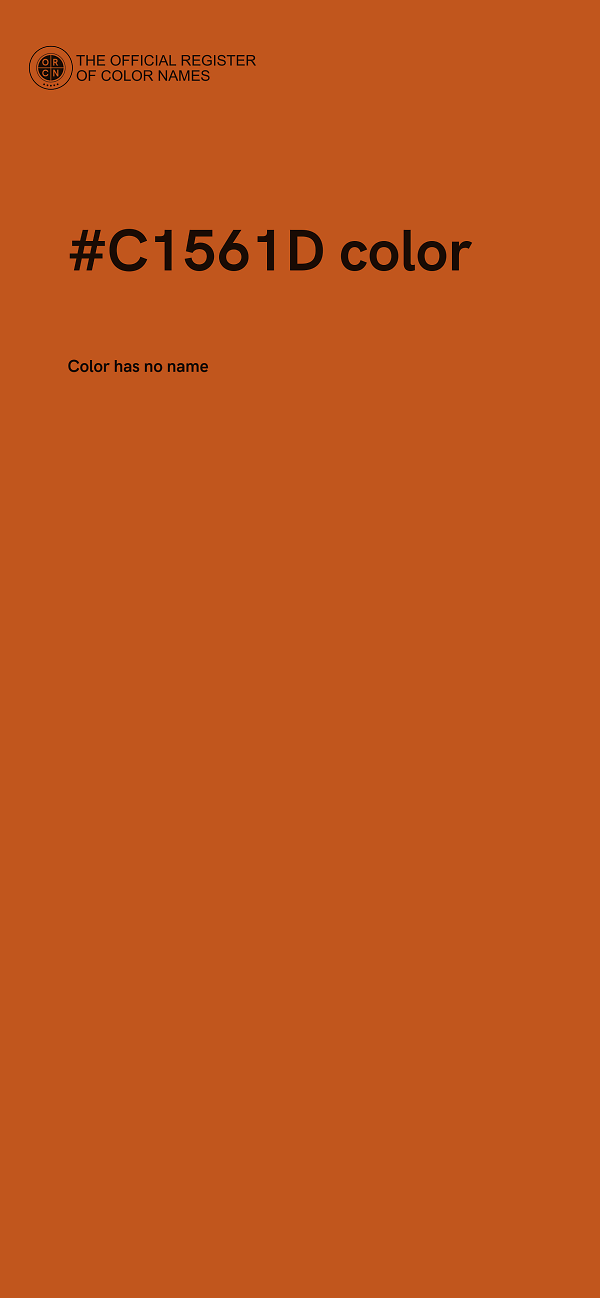 #C1561D color image