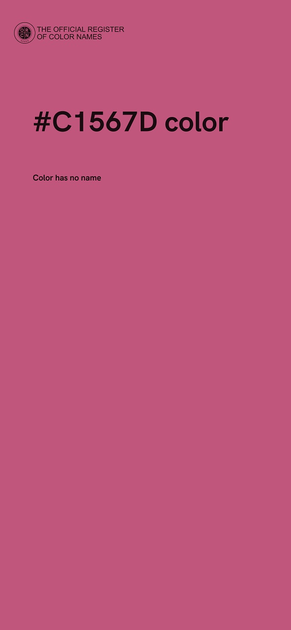 #C1567D color image