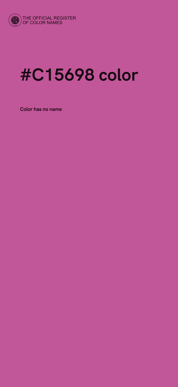 #C15698 color image