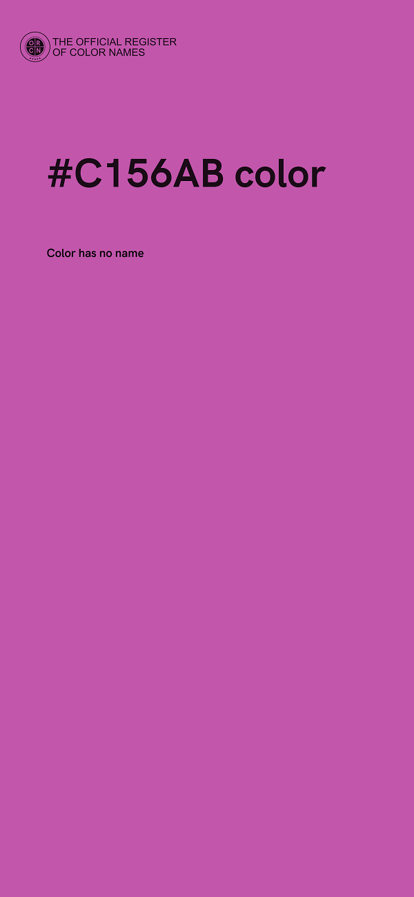 #C156AB color image