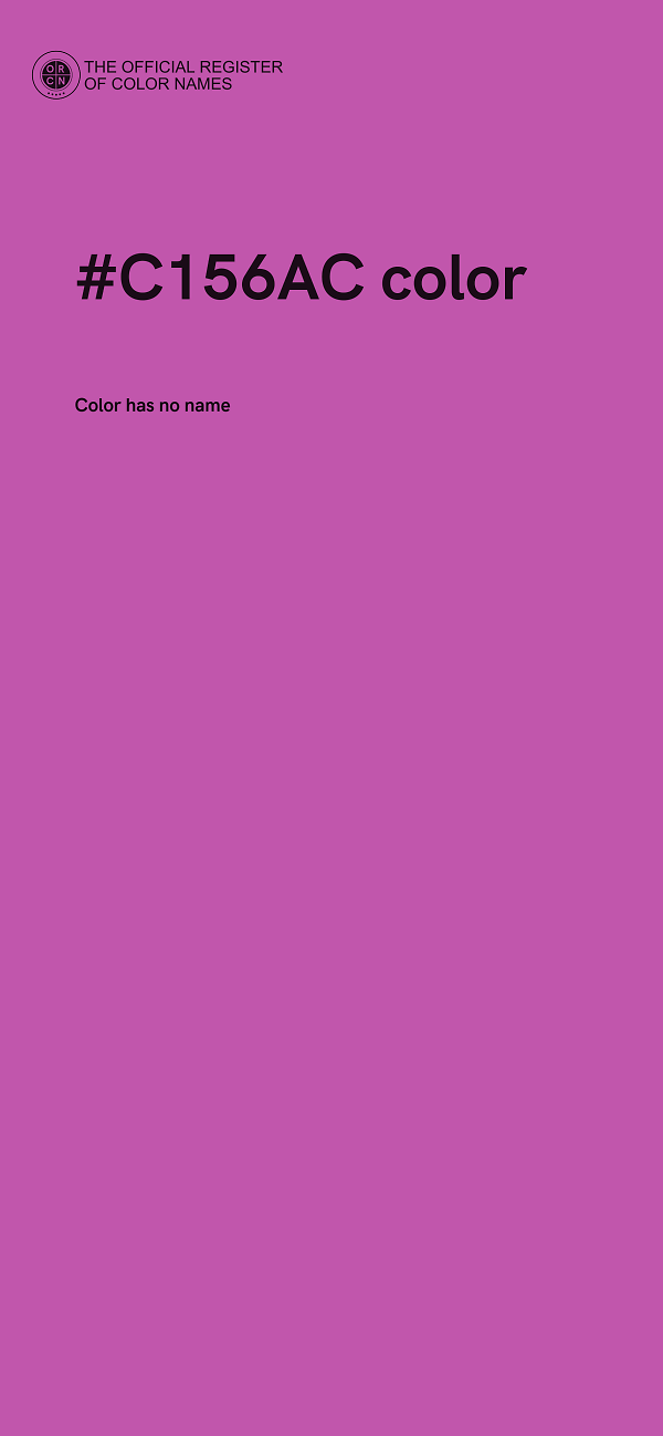 #C156AC color image