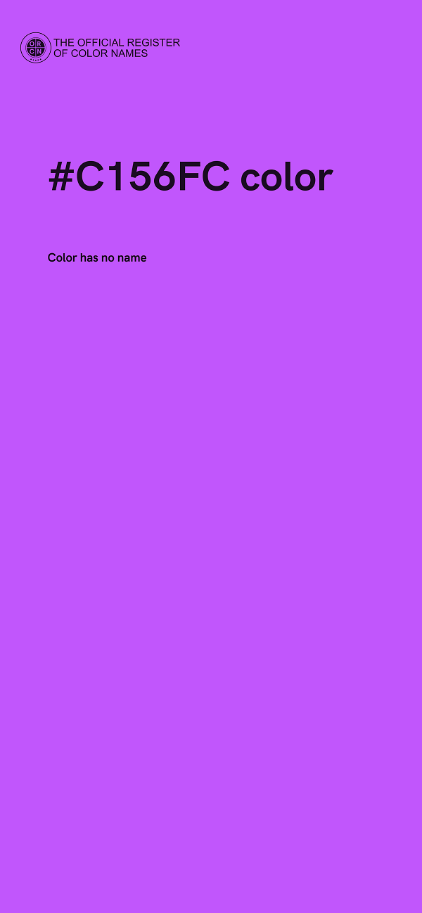 #C156FC color image