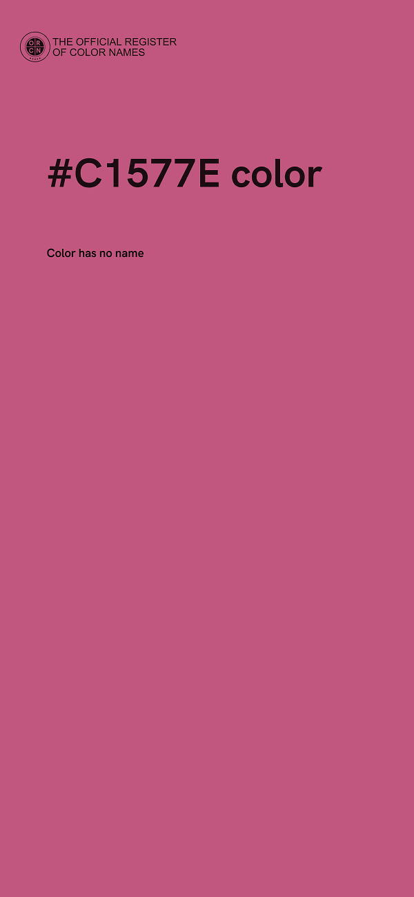 #C1577E color image