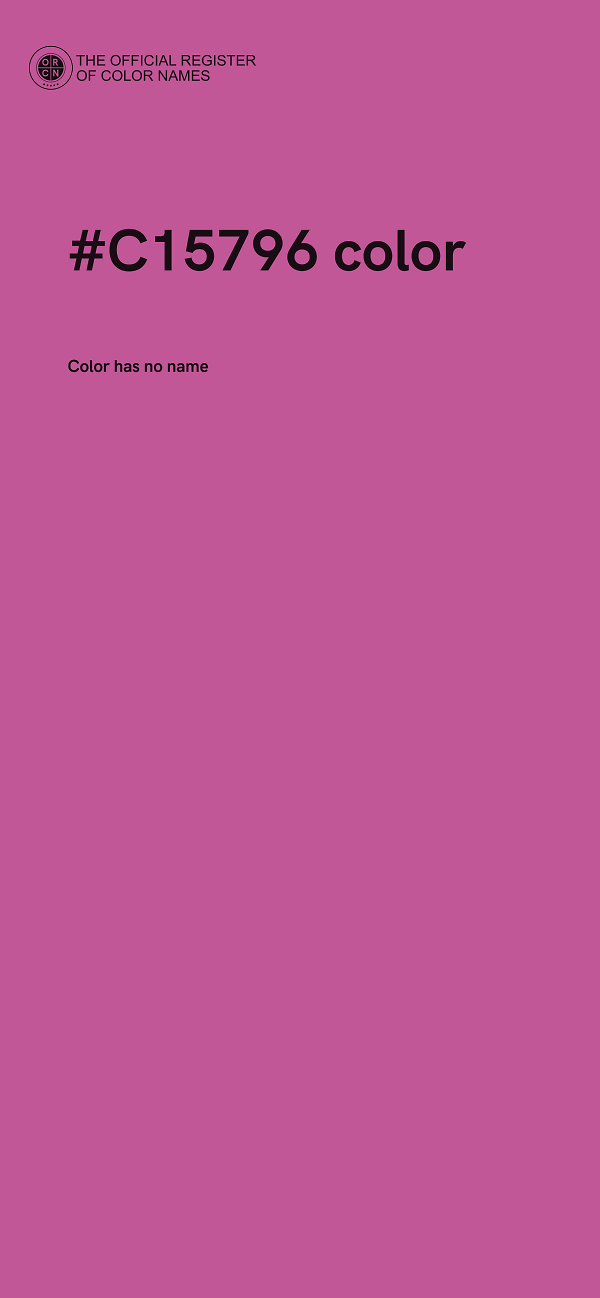#C15796 color image
