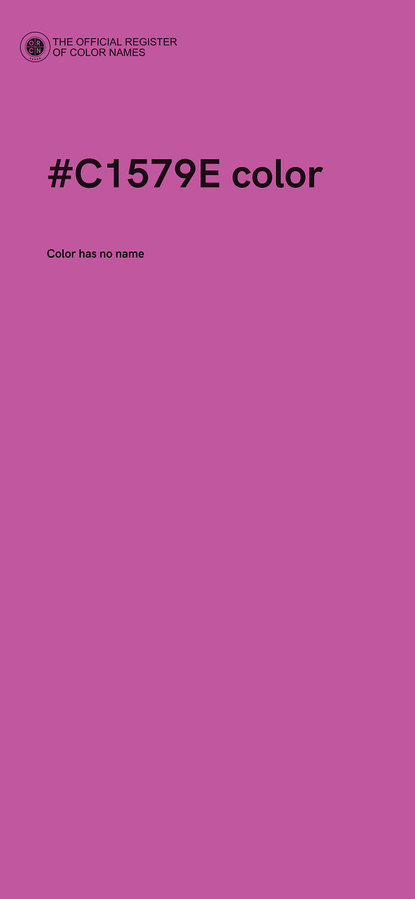 #C1579E color image