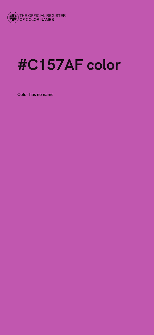 #C157AF color image