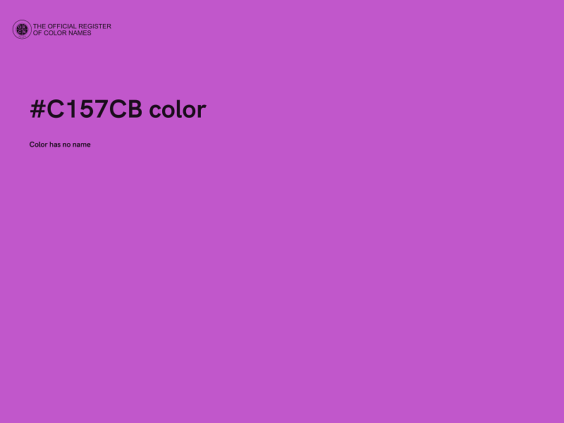 #C157CB color image