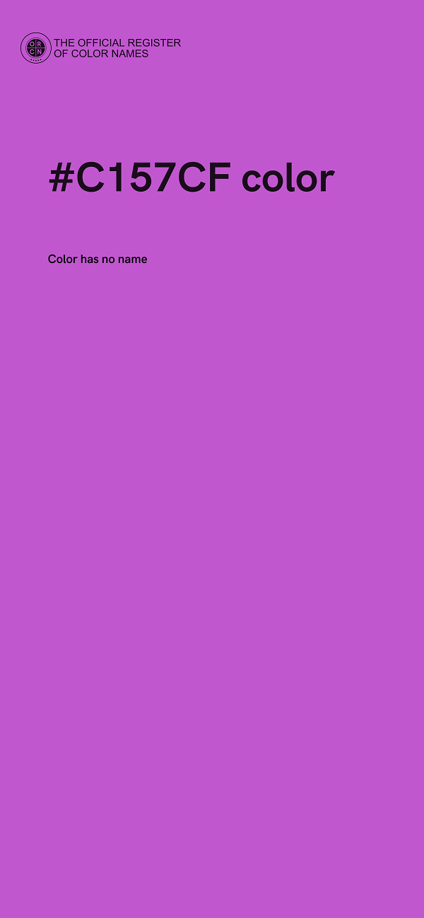 #C157CF color image