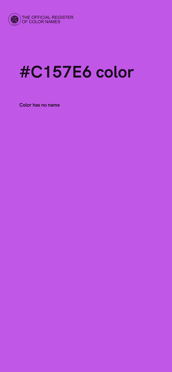 #C157E6 color image
