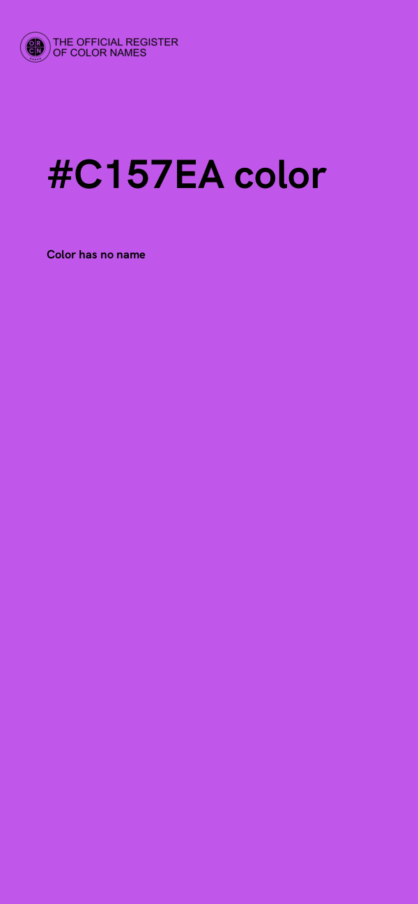 #C157EA color image